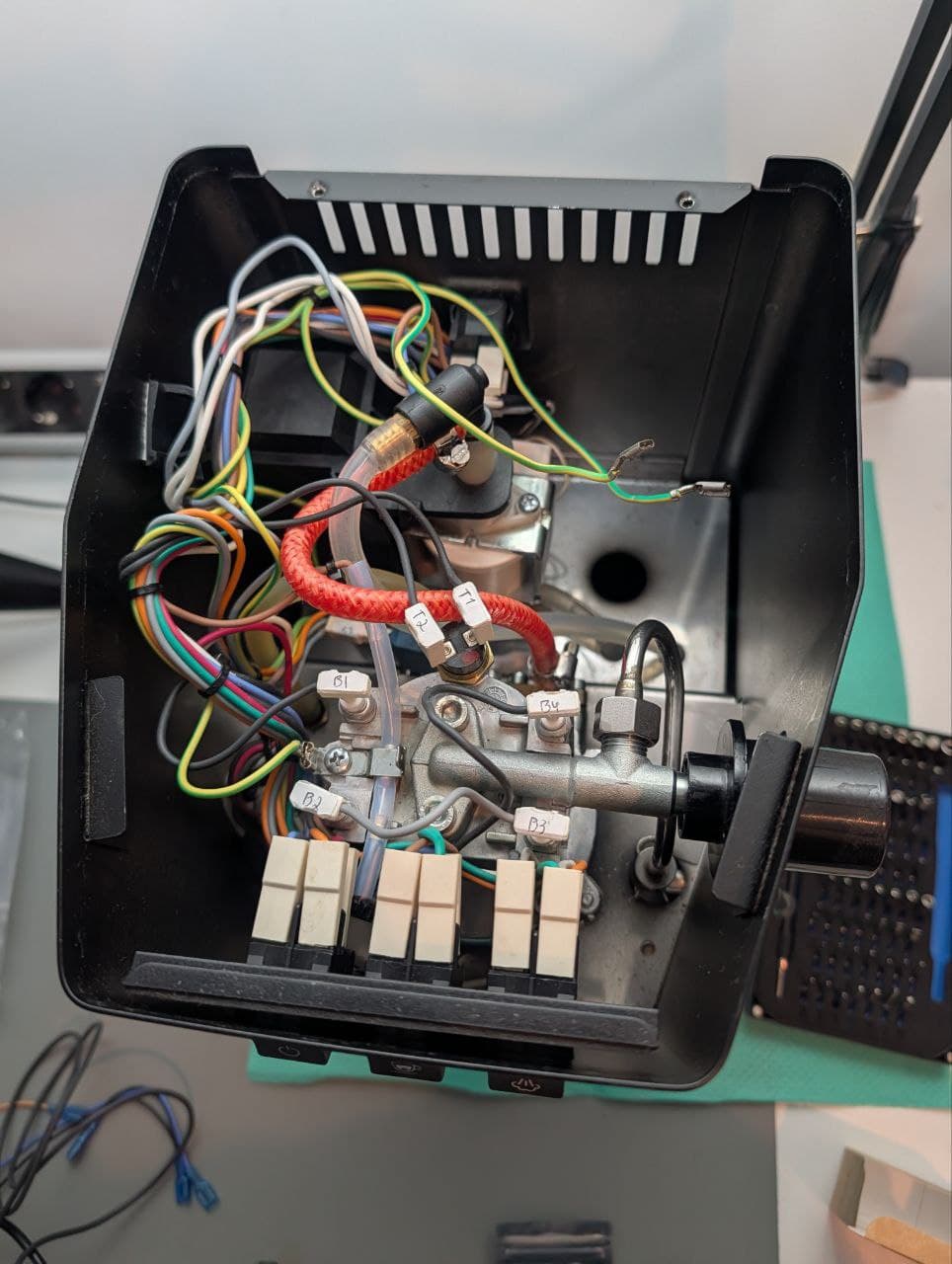 The machine before disassembly